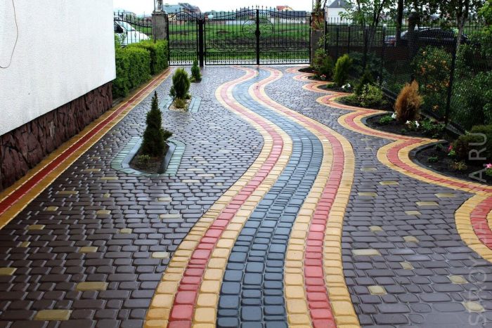 Mga slab ng paving