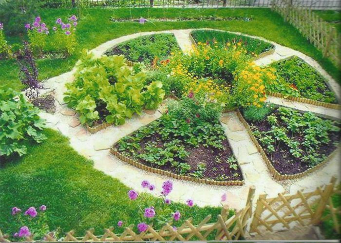Mga kama na hugis diyamante