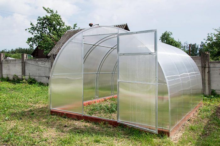 Arko na greenhouse