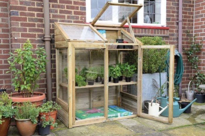 Mini greenhouse para sa kalye