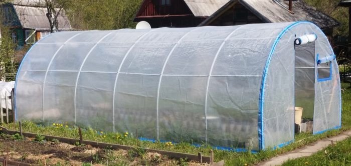 用PVC管材建造的溫室