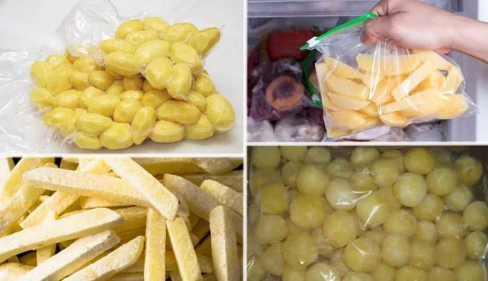 Vacuum para sa pag-iimbak ng patatas