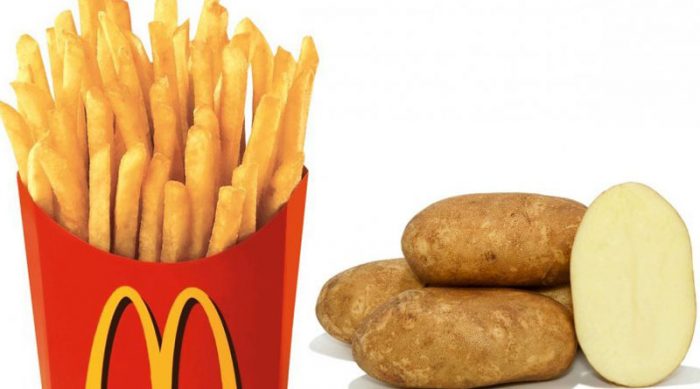 Patatas para sa French fries