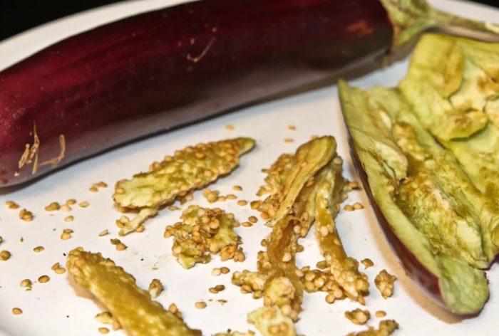 Auberginezaadjes