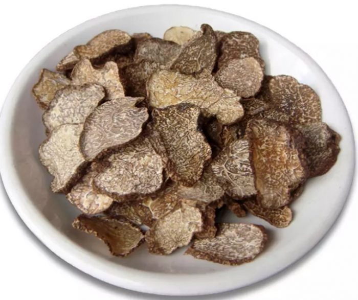 Pinatuyong truffle