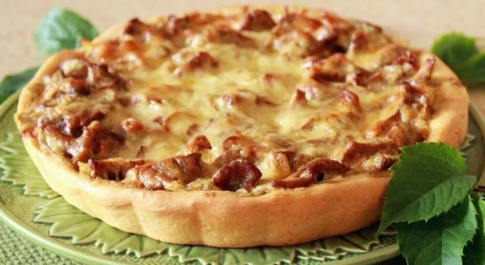 Chanterelle Pie