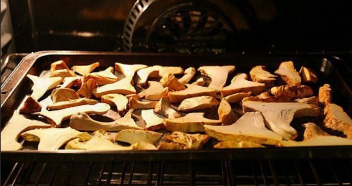 Pagpapatuyo sa oven