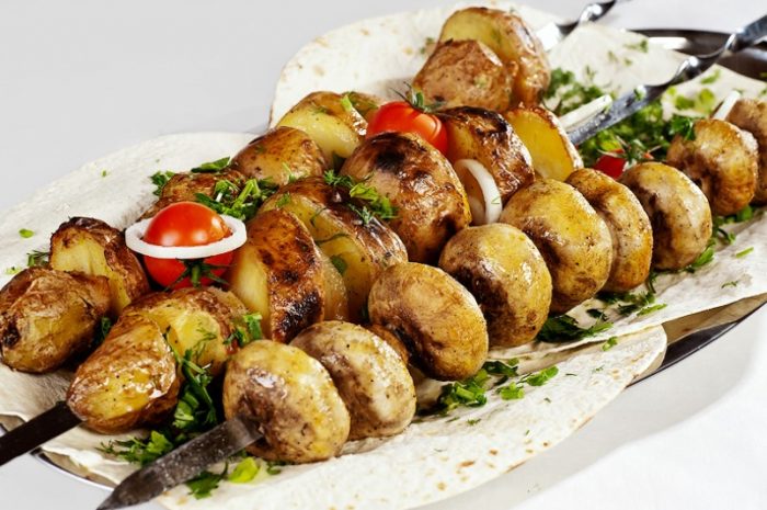 Champignon shashlik