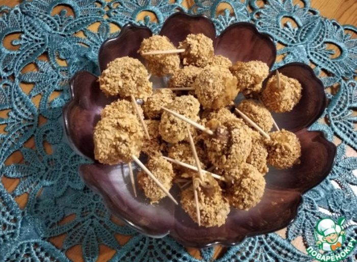 Iba pang mga breaded mushroom