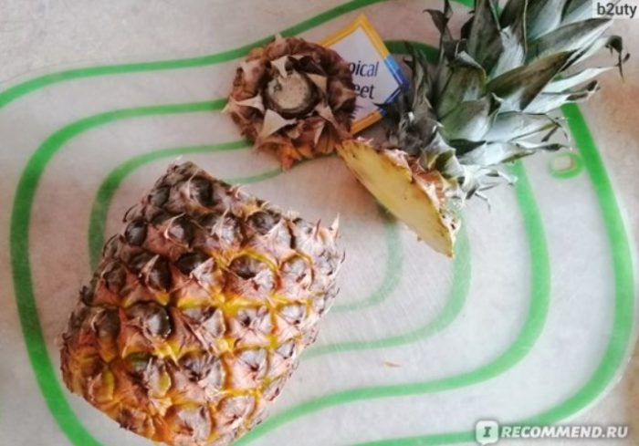 Putol na ulo ng pinya