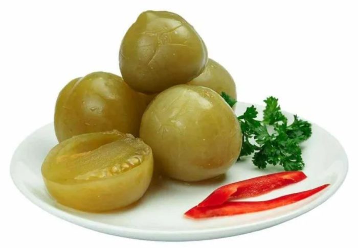 Cà chua thùng xanh
