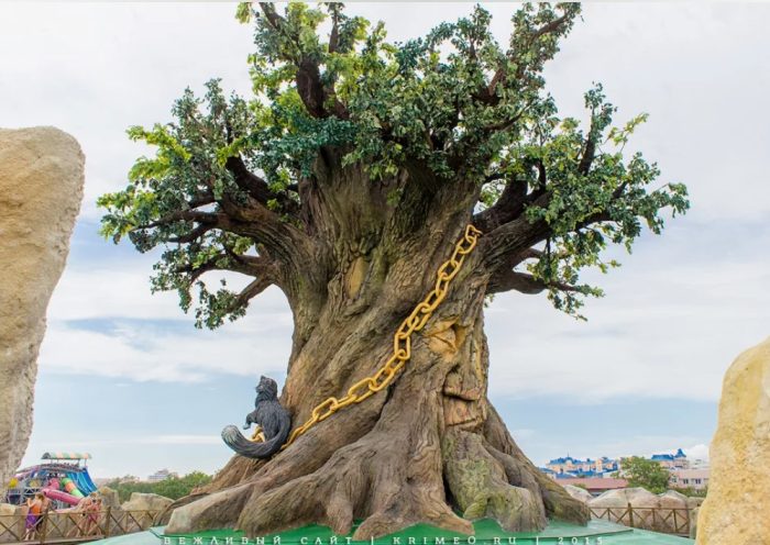 Puno ng oak sa Lukomorye